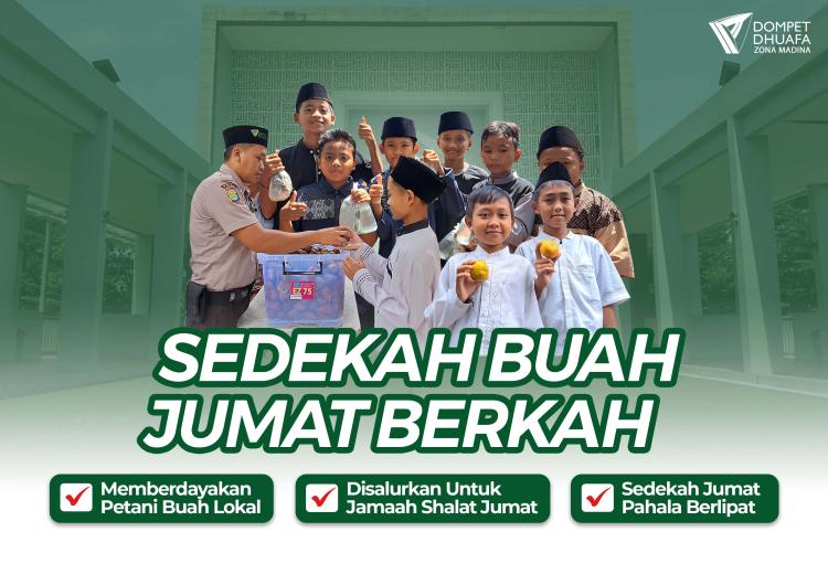 Banner program SEDEKAH JUMAT 