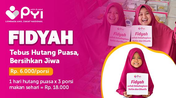 Banner program FIDYAH BERKAH LAHIR BATIN