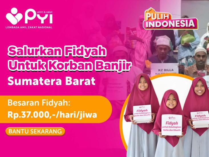 Banner program FIDYAH BERKAH LAHIR BATIN