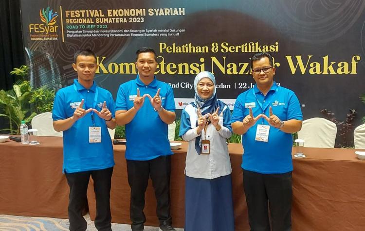 Banner Info Terbaru BWI SUMSEL TAMBAH NAZHIR BERSERTIFIKASI