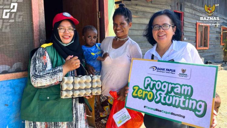 Banner Info Terbaru Penanggulangan Stunting, BAZNAS Papua Salurkan Bantuan kepada 100 Anak di Kota Jayapura dan Kabupaten Jayapura