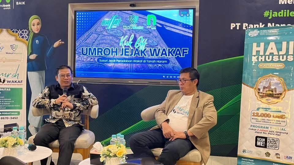 Banner Info Terbaru Wakaf Warrior Lakukan Kick Off Umroh Jejak Wakaf, Edukasi Wakaf Melalui Perjalanan Spiritual dan Sejarah