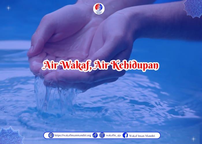 Banner Info Terbaru Air Wakaf, Air Kehidupan